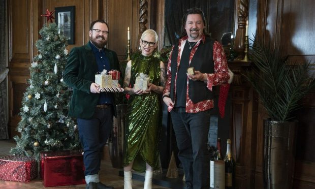 Last year's judges Banjo Beale, Anna Campbell-Jones and Michael Angus. Image: BBC Scotland.