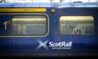 A ScotRail train.