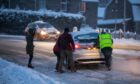 Snow and icy conditions are set to hit some parts of Tayside and Fife. Image: Steve MacDougall/DC Thomson
