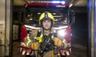 Alan Soutar has spent his Christmas working as a firefighter at Dundee Kingsway East. Image: Taylor Lanning / PDC