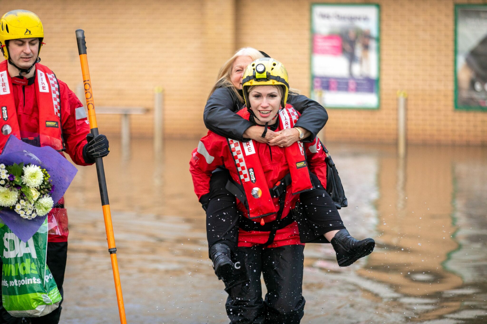 Flash floods cause chaos in Tayside and Fife