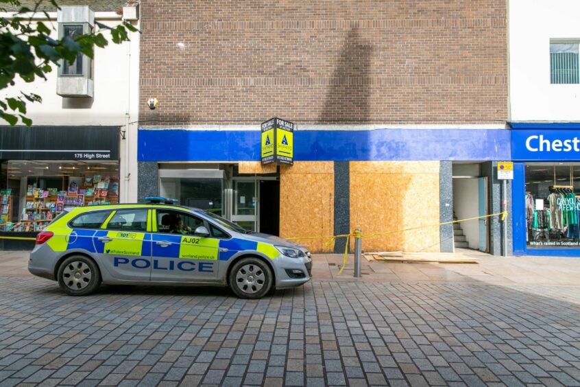 WH Smith fire