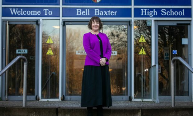 Lynn Black is Bell Baxter High School's new head teacher. Image: Steve Brown / DC Thomson.