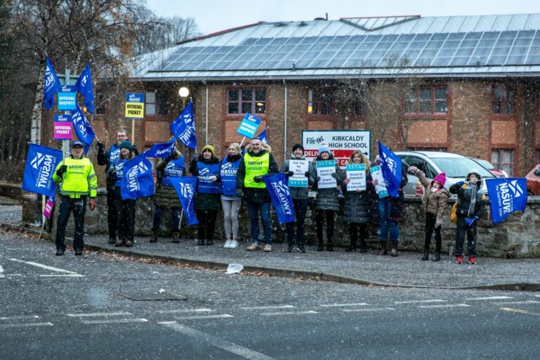 More teacher strikes hit schools in Dundee, Angus, Perth and Fife