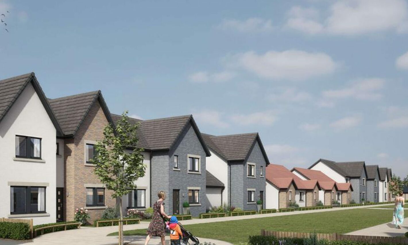 Coaltown of Balgonie Plans for 80 new houses in Fife village