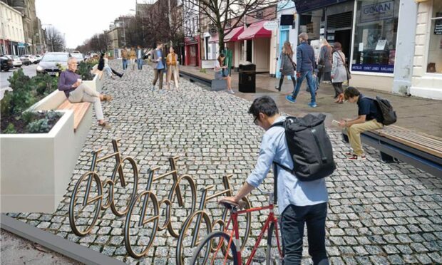 Artist's impression of South Street.
