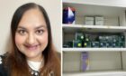 Pharmacist Farzana Haq spoke to The Courier about the current Strep A antibiotic shortage. Images: Farzana Haq.