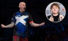 Alan Soutar has been backed by Lewis Capaldi. Image: PDC/PA Wire