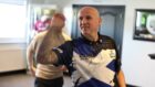 Alan Soutar is ready for his Ally Pally opener. Image: Kenny Smith/DC Thomson