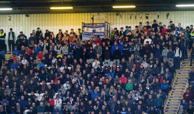 Courier Sport got the view some Raith supporters. Image: SNS.