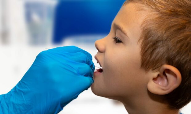 Parents across Tayside and Fife are concerned about Strep A infections. Image: Shutterstock.