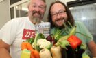 The Hairy Bikers at the Flower and Food Festival.