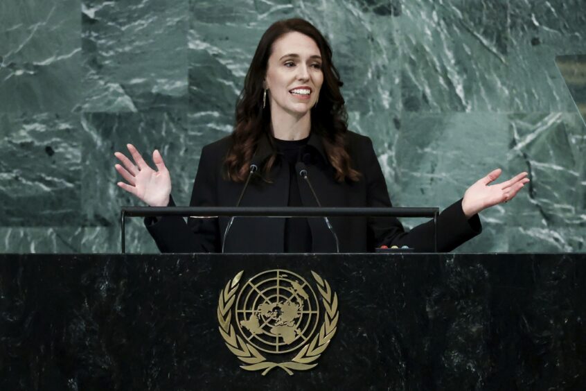 Prime Minister of New Zealand Jacinda Ardern.