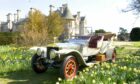 The 1909 Rolls-Royce in front of Palace House, Beaulieu. Image: National Motor Museum/Shutterstock.
