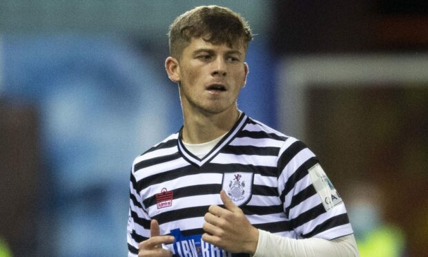 Max Gillies has joined Forfar on loan from Queen's Park. Image: SNS