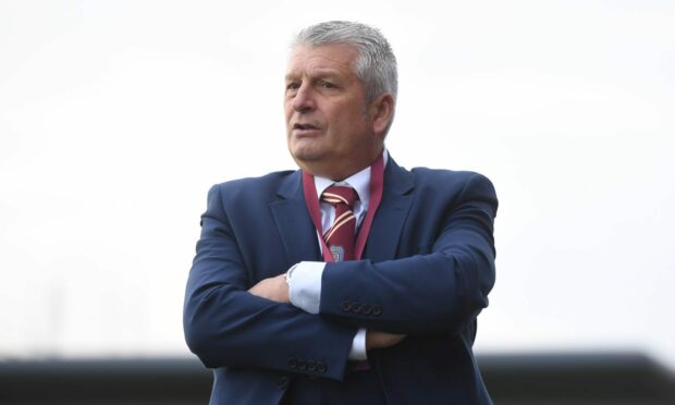 Arbroath chairman Mike Caird has paid tribute to Bobby Linn. Image: SNS