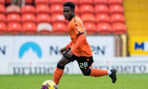 Dundee United first-team quartet feature as Mathew Cudjoe endures eventful Reserve League Cup outing at Livingston