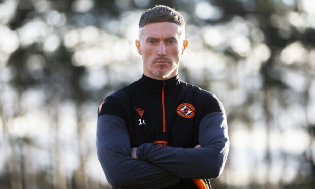 Craig Sibbald pictured at Dundee United's St Andrews training ground.