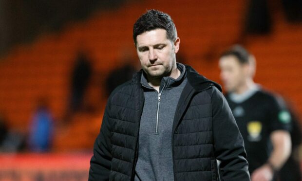 Dundee United manager Liam Fox