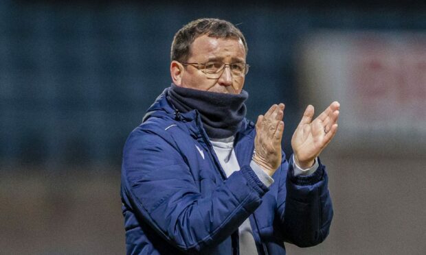 Dundee boss Gary Bowyer. Image: SNS.