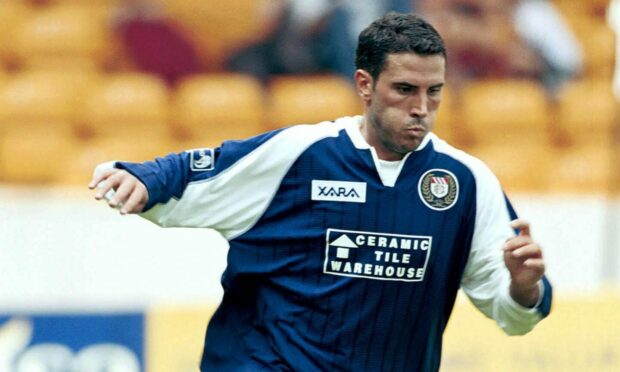 Patrizio Billio in action for Dundee. Image: SNS