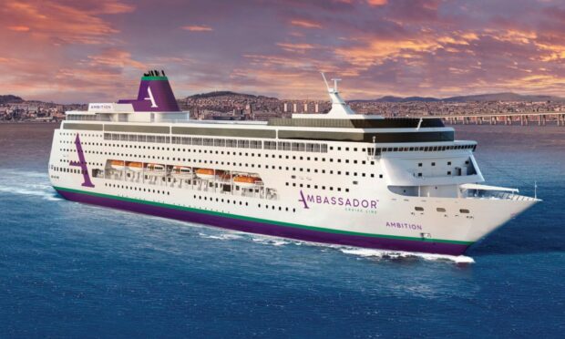 Ambassador Cruise Line's ship Ambition