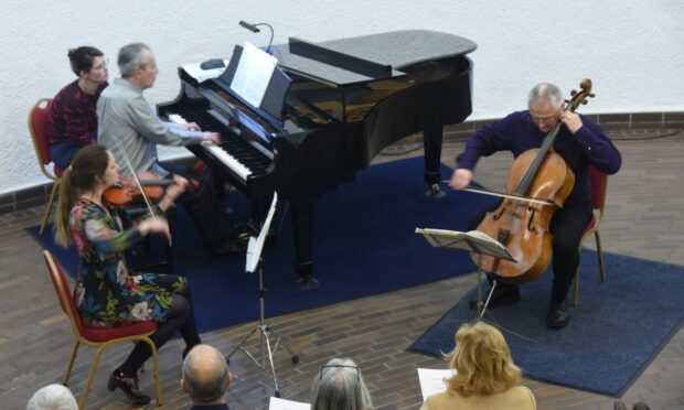 And intimate evening with RSNO Circle concert soloists Barbara Geller (violin), Matthias Feile (cello) and pianist David Mowle.