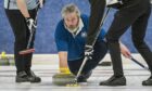 CONCENTRATION: The farmers' curling  "high road" final was closely fought.
