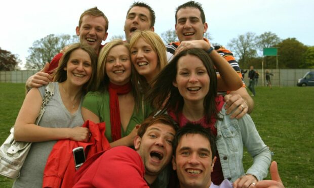 There was a party atmosphere at the Radio 1 Big Weekend at Camperdown Park in 2006. Image: DC Thomson.