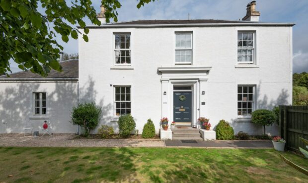 Downie Villa is a spacious home in the heart of Broughty Ferry. Image: RSB/Lindsays.