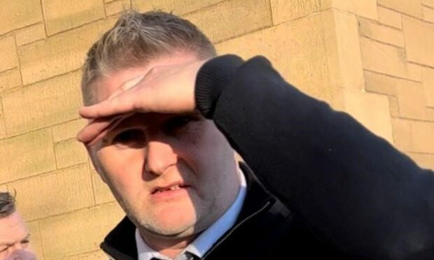 Duncan Lamond appeared at Forfar Sheriff Court.