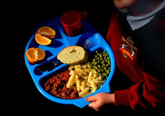 Parents are set to face an increase in the cost of school meals. Image: Anthony Devlin/PA Wire