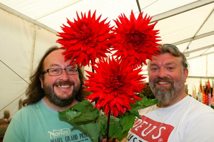Hairy Bikers Dave Myers and Si King appeared at the 2010 festival.