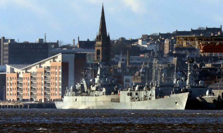 Why three Nato warships have docked in Dundee