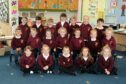 Details for all the dates for Angus school holidays for the first school term 2023. Pictured are: P1 pupils at Rosemount Primary in Angus. Image: Gareth Jennings/DC Thomson