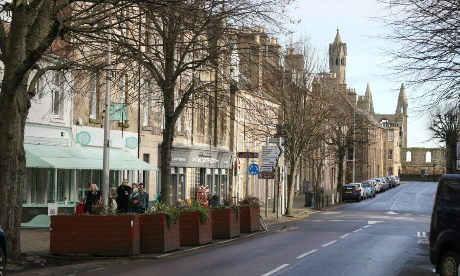 South Street in St Andrews already has a 20mph limit.