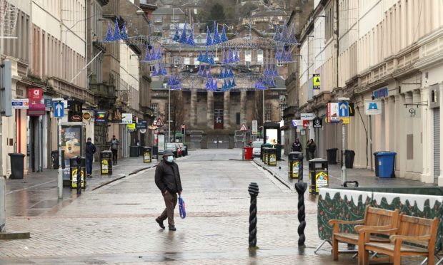 A group is calling for a multi-million-pound investment in Dundee city centre. Image: Gareth Jennings/DC Thomson.