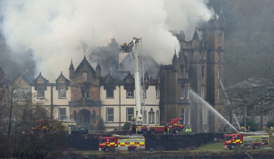 The Cameron House fire. 