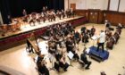 Tayside Symphony Orchestra during a previous performance at the Reid Hall. Image: Angus Alive