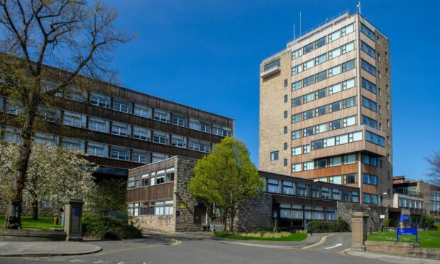 Dundee University. Image: Kim Cessford/DC Thomson.