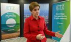 Nicola Sturgeon says there is a "clear imperative" to accelerate the clean energy transition. Image: Kenny Elrick/DC Thomson.