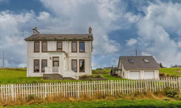 This house in Kirkmichael has seen its asking price slashed. Image: Zoopla
