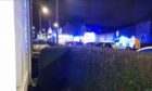 A nine-year-old boy was struck down on Lumphinnans Road. Image: Fife Jammer Locations Facebook.