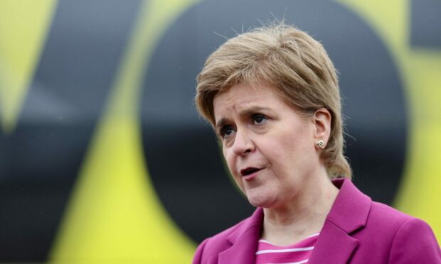 First Minister Nicola Sturgeon. Image: PA.