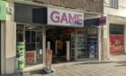 The Game store on Murraygate. Image: Matteo Bell/ DC Thomson