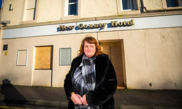 Karen Kennedy worked as general manager of the New County Hotel. Image: Steve MacDougall/DC Thomson