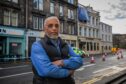 Avey Mohammed from A&S Properties, near the New County Hotel. Image: Steve MacDougall/DC Thomson