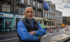 Avey Mohammed from A&S Properties, near the New County Hotel. Image: Steve MacDougall/DC Thomson