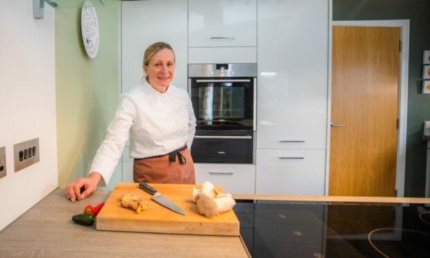 Serena McIvor of The Home Menu in her kitchen. Image: Steve MacDougall/DC Thomson