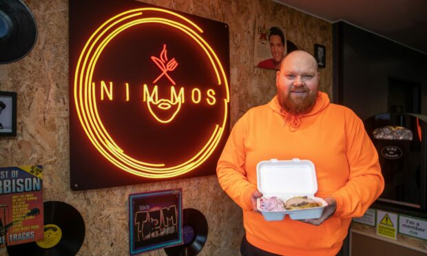 Adam Sharp, co-owner of Nimmos in Kirkcaldy. Image: Steve Brown/DC Thomson